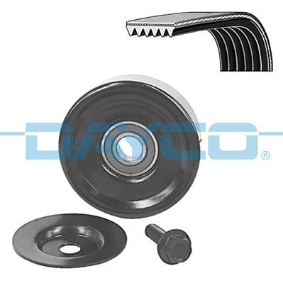 Set curea transmisie cu caneluri DAYCO KPV402