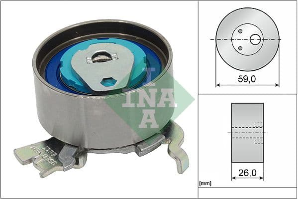rola intinzator,curea distributie Schaeffler INA 531 0679 30