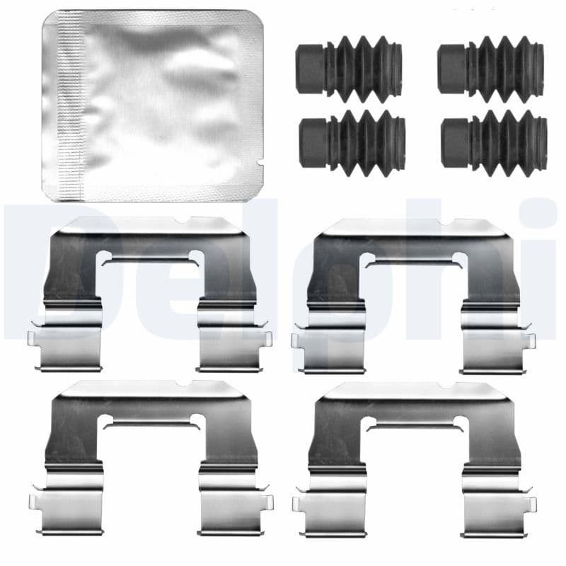 Set accesorii, placute frana DELPHI LX0820