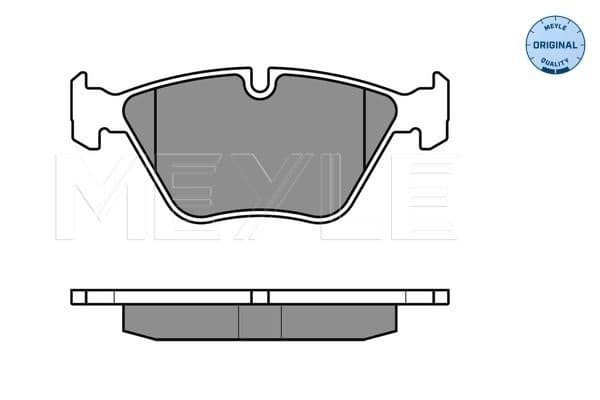 set placute frana,frana disc MEYLE -ORIGINAL: True to OE. 025 240 9620
