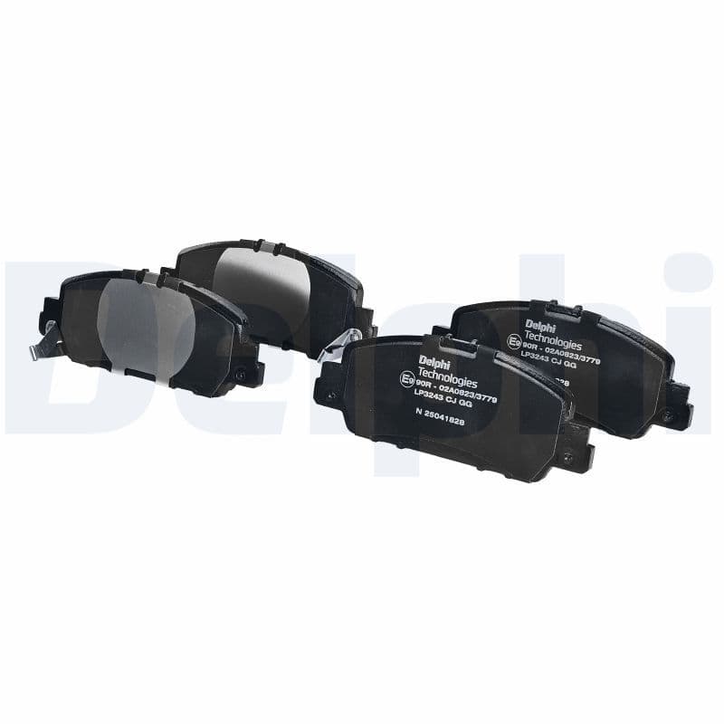 set placute frana,frana disc DELPHI LP3243