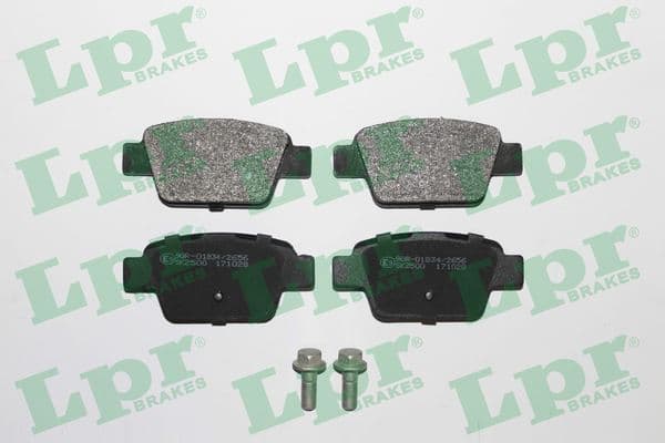 set placute frana,frana disc LPR 05P780