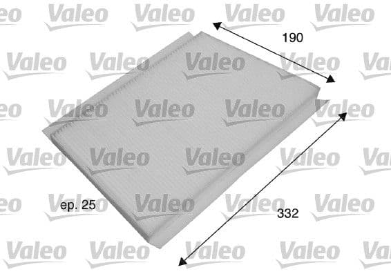 Filtru, aer habitaclu VALEO ESSENTIAL 698701