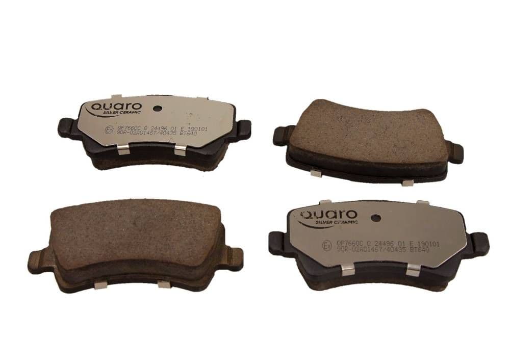 set placute frana,frana disc QUARO SILVER CERAMIC QP7660C