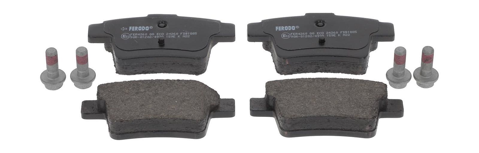 set placute frana,frana disc FERODO FDB1885