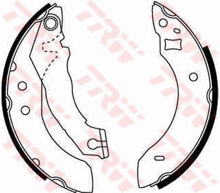 Set saboti frana TRW GS6151