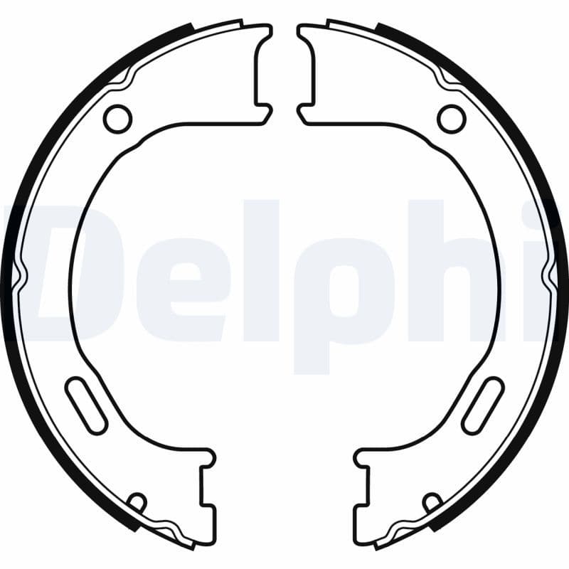Set saboti frana, frana de mana DELPHI LS2076
