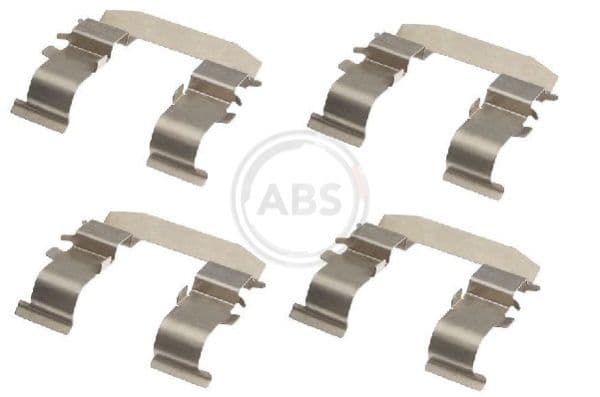Set accesorii, placute frana A.B.S. 1665Q