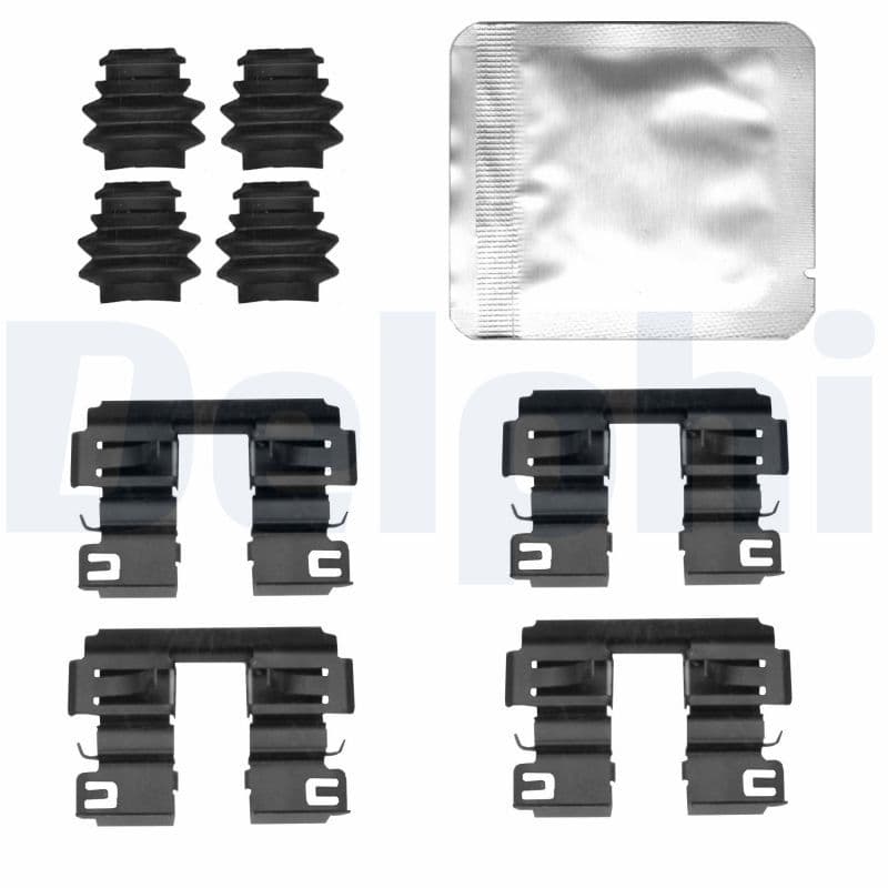 Set accesorii, placute frana DELPHI LX0838