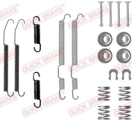 Set accesorii, sabot de frana QUICK BRAKE 105-0760