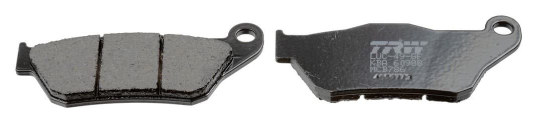 set placute frana,frana disc TRW Organic Allround MCB786