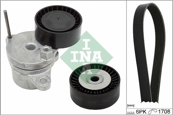 Set curea transmisie cu caneluri Schaeffler INA 529 0310 10