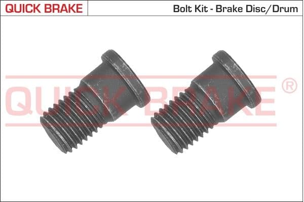 Set surub, disc frana QUICK BRAKE 11666K