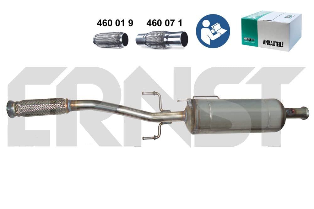 Filtru funingine/particule, sist.de esapament ERNST 921237