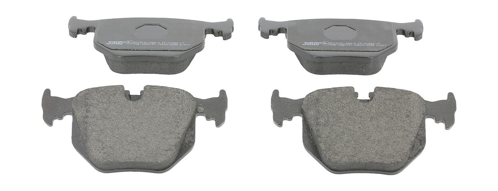 set placute frana,frana disc JURID 571918J