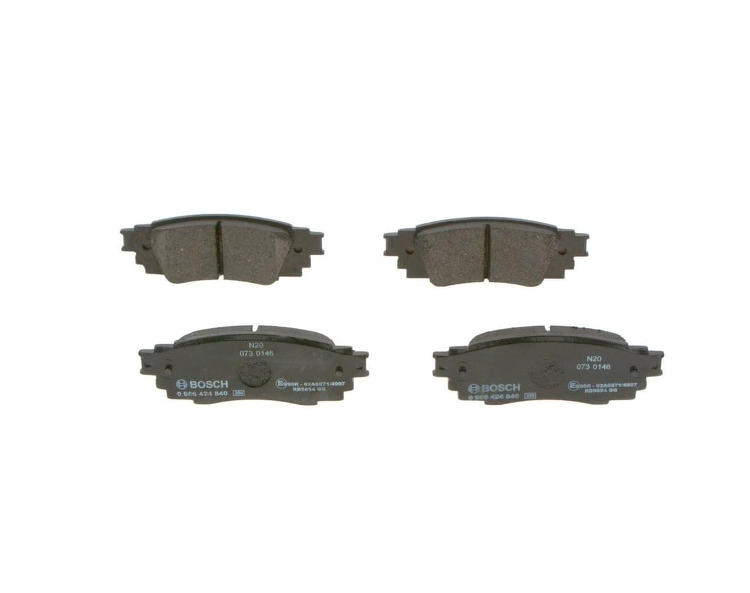 set placute frana,frana disc BOSCH 0 986 424 840