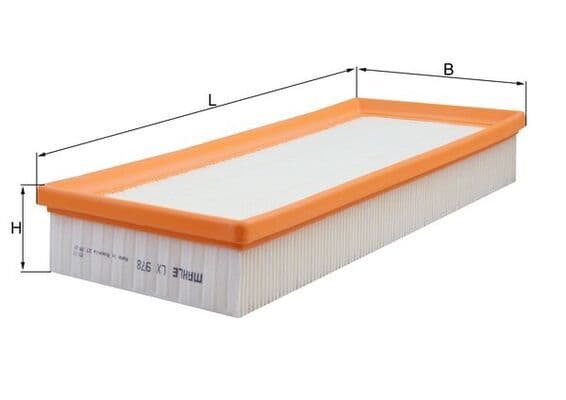 Filtru aer MAHLE LX 978