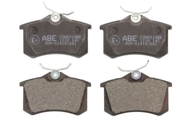 set placute frana,frana disc ABE C2W001ABE