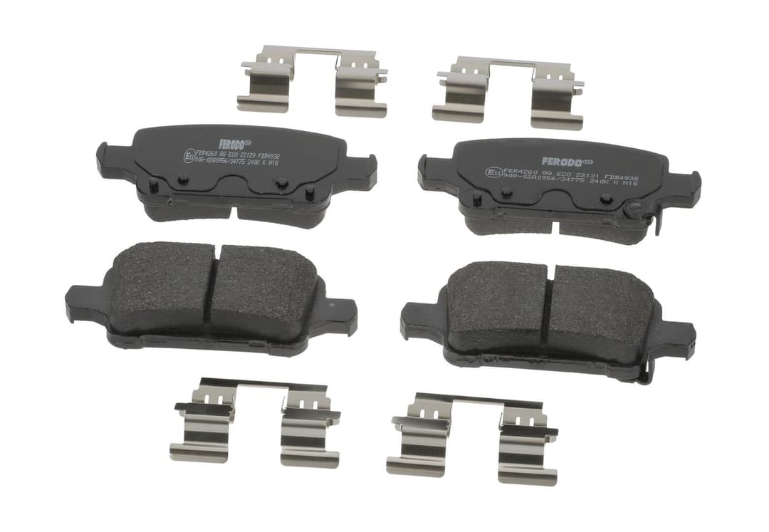 set placute frana,frana disc FERODO PREMIER ECO FRICTION FDB4938