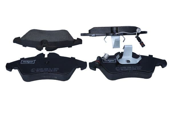 set placute frana,frana disc MAXGEAR 19-0658
