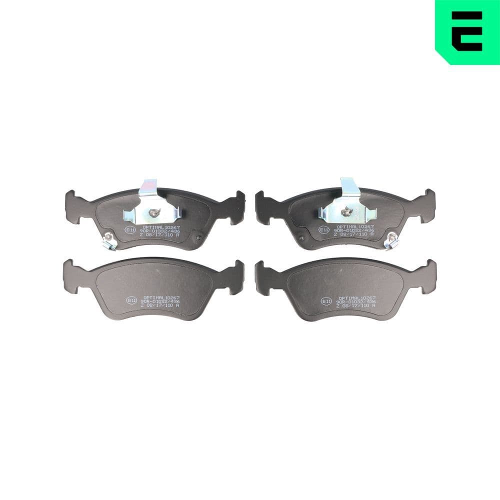 set placute frana,frana disc OPTIMAL BP-10267