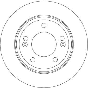 Disc frana TRW DF6937