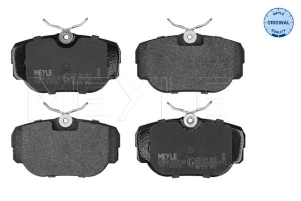 set placute frana,frana disc MEYLE -ORIGINAL: True to OE. 025 234 5816