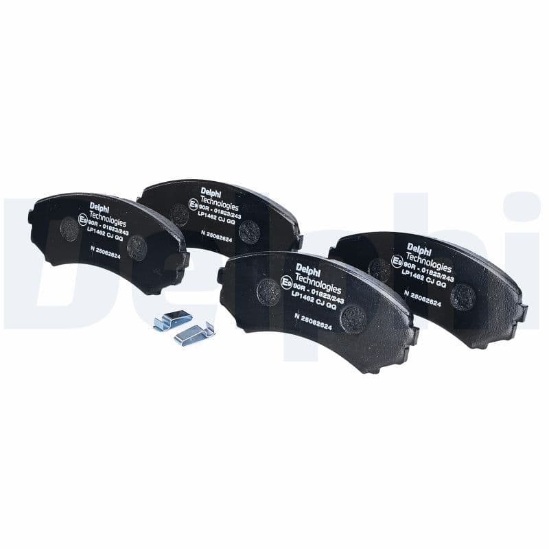 set placute frana,frana disc DELPHI LP1462