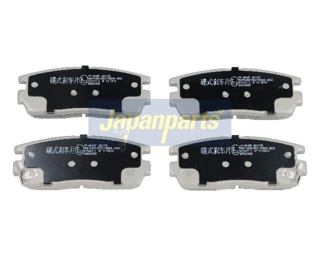 set placute frana,frana disc JAPANPARTS PP-W04AF
