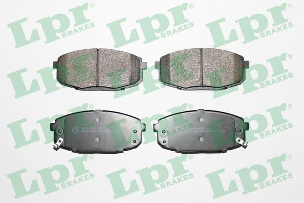 set placute frana,frana disc LPR 05P1375