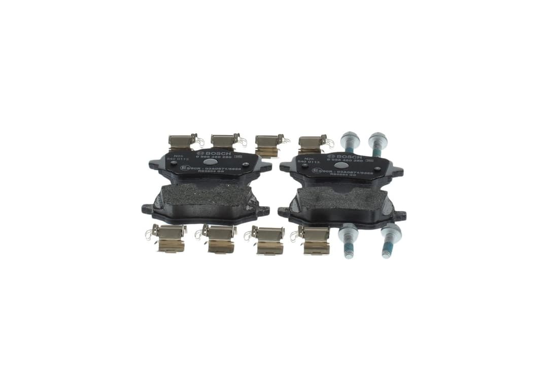 set placute frana,frana disc BOSCH 0 986 460 280