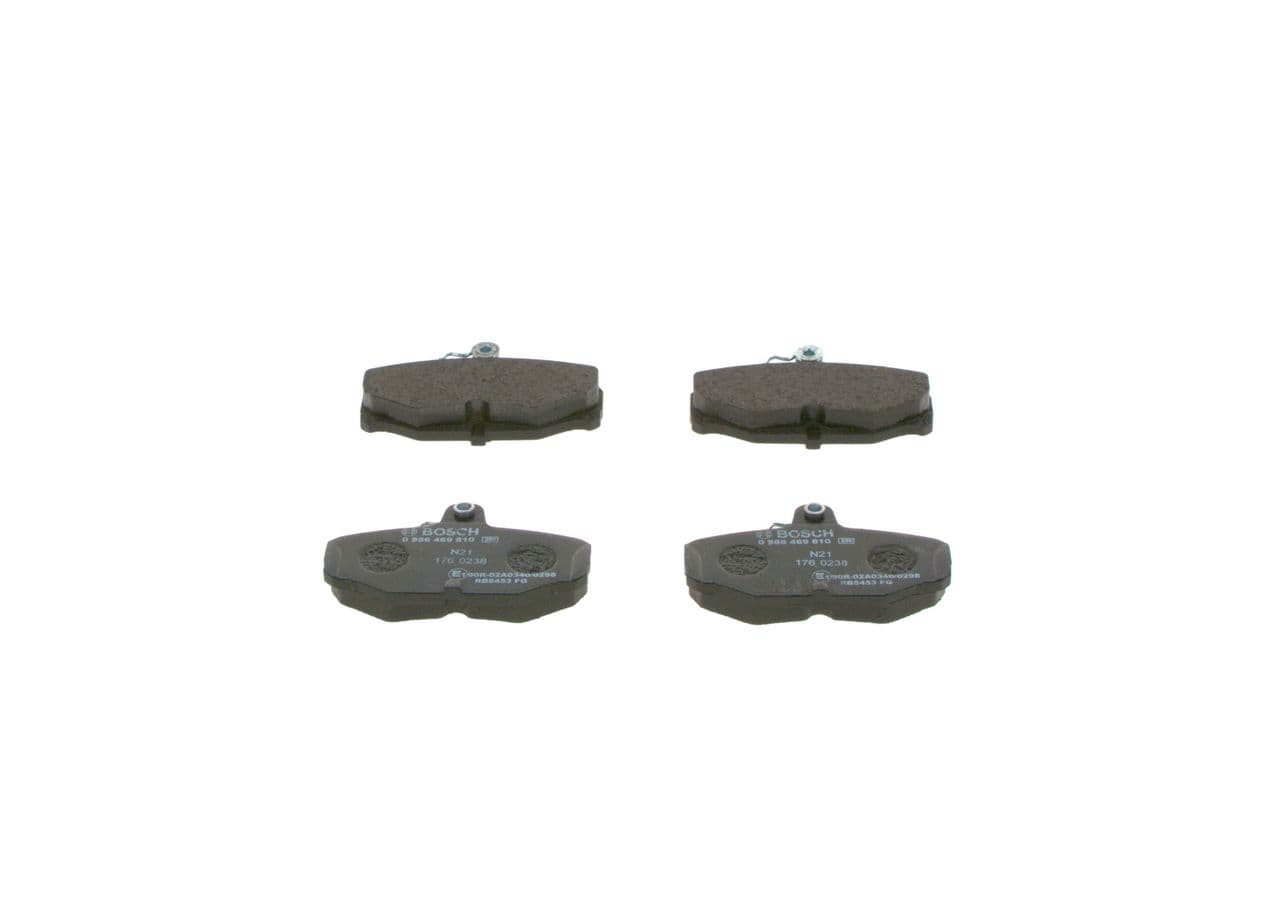 set placute frana,frana disc BOSCH 0 986 469 810