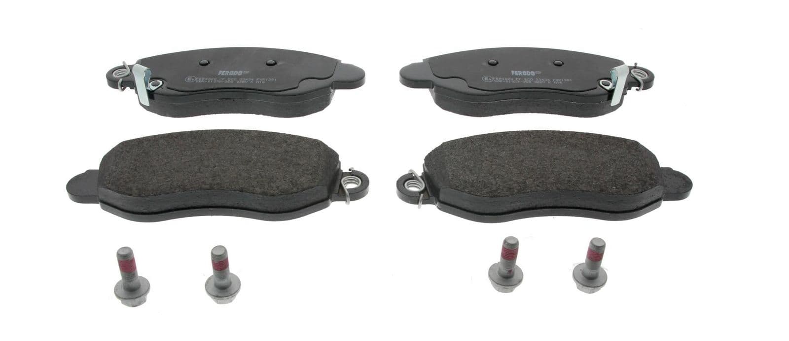 set placute frana,frana disc FERODO PREMIER ECO FRICTION FVR1381