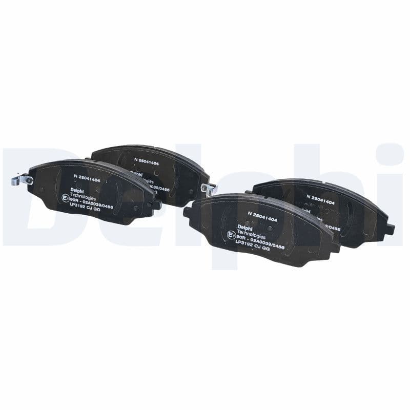 set placute frana,frana disc DELPHI LP3192
