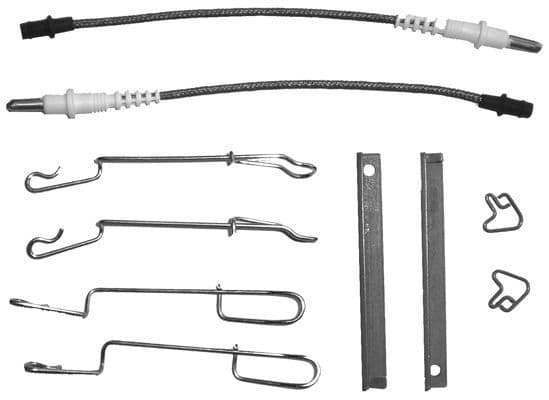 Set accesorii, placute frana TEXTAR 82055600