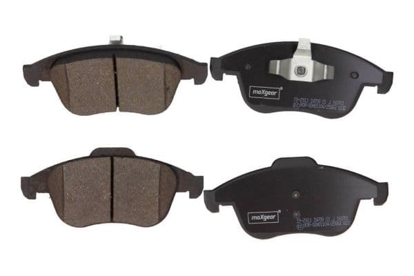 set placute frana,frana disc MAXGEAR 19-2911