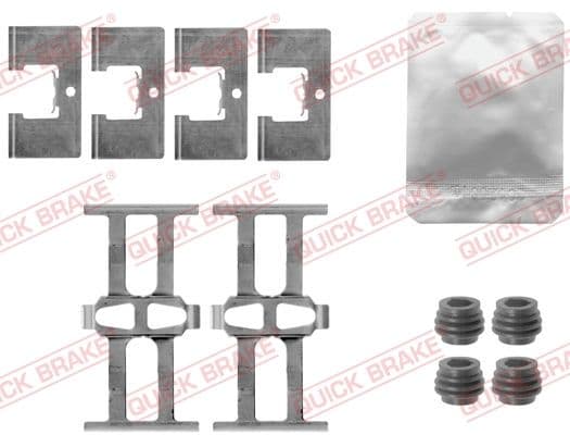 Set accesorii, placute frana QUICK BRAKE 109-1863