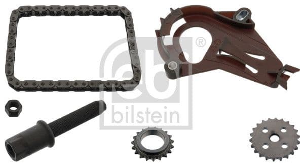Set lant, antrenare pompa ulei FEBI BILSTEIN 47979