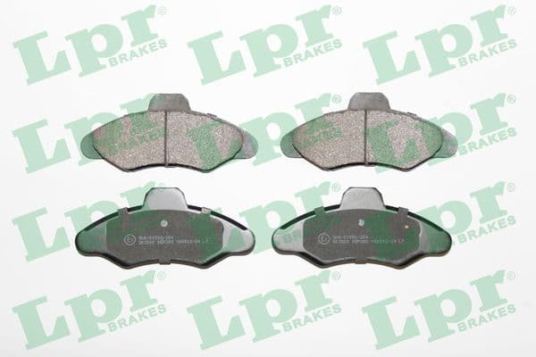 set placute frana,frana disc LPR 05P383