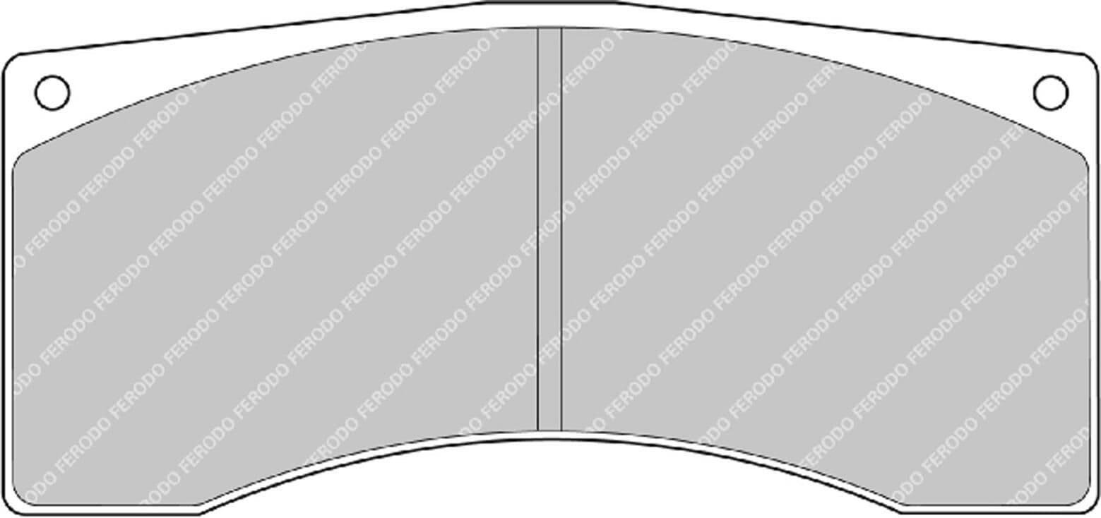 set placute frana,frana disc FERODO RACING FRP1077Z