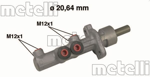 Pompa centrala, frana METELLI 05-0493
