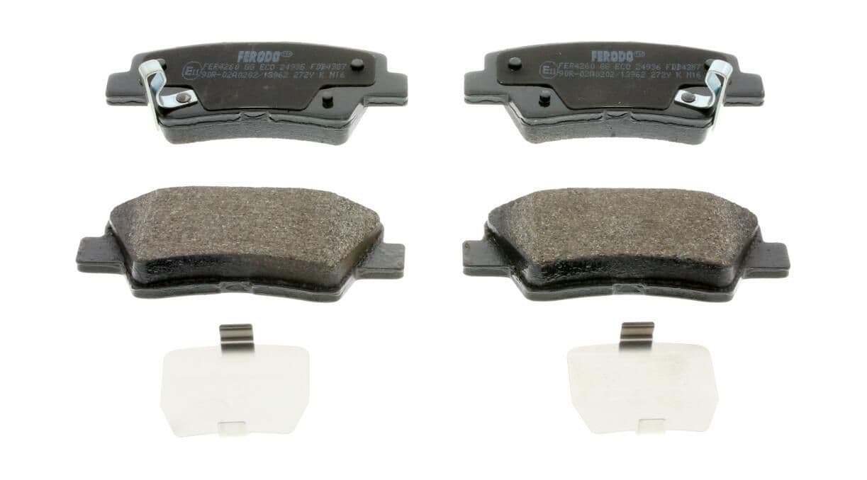 set placute frana,frana disc FERODO PREMIER ECO FRICTION FDB4387