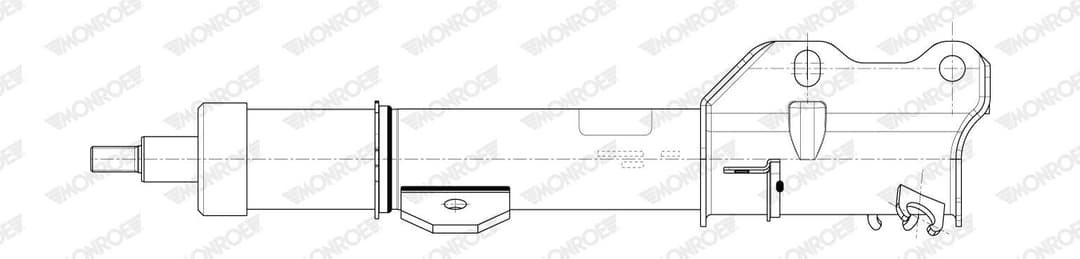 amortizor MONROE ORIGINAL (Gas Technology) G8822