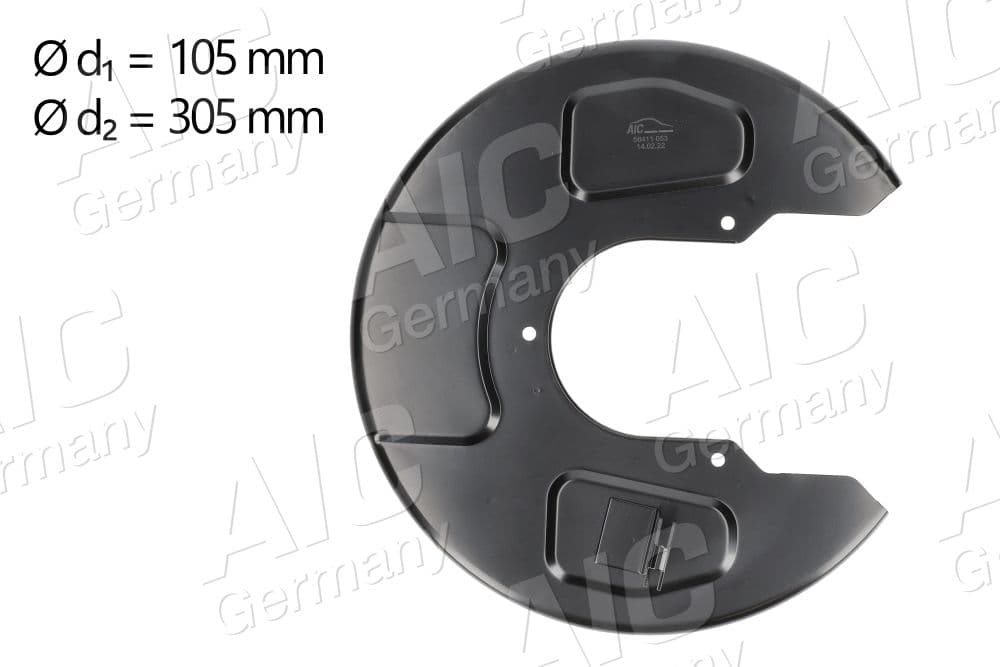 protectie stropire,disc frana AIC Calitatea originală 56411