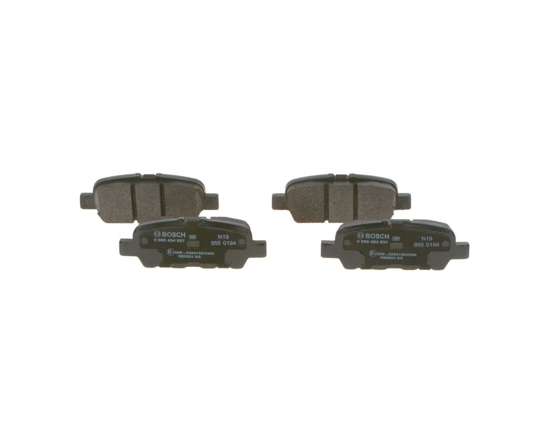 set placute frana,frana disc BOSCH 0 986 494 857