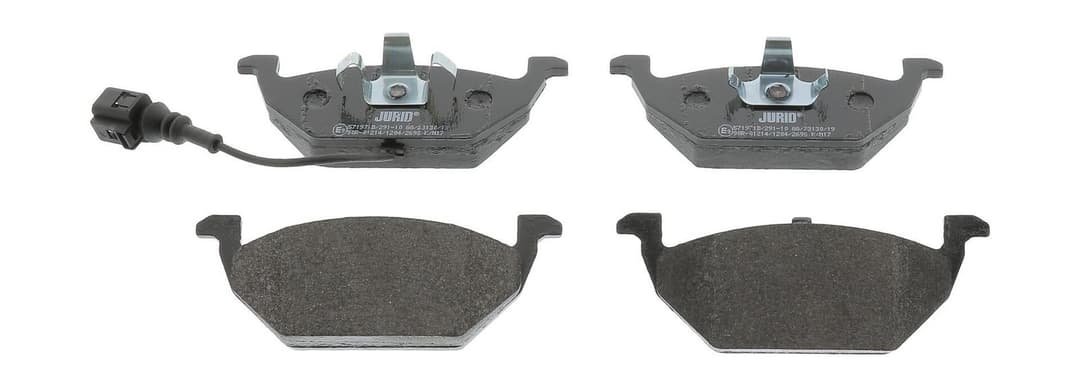 set placute frana,frana disc JURID 571971J