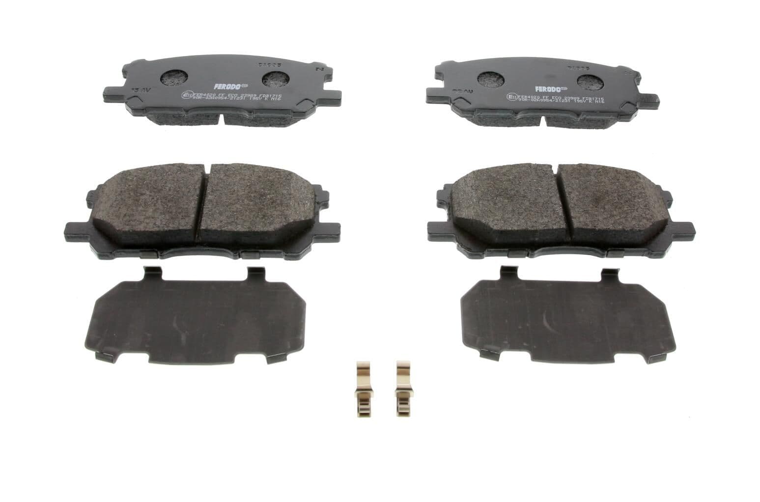 set placute frana,frana disc FERODO FDB1715