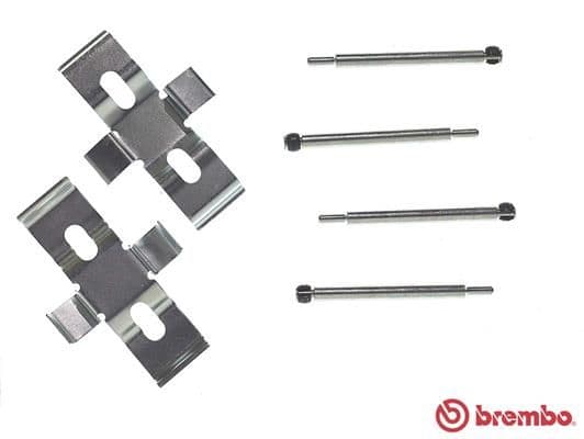 Set accesorii, placute frana BREMBO A 02 273