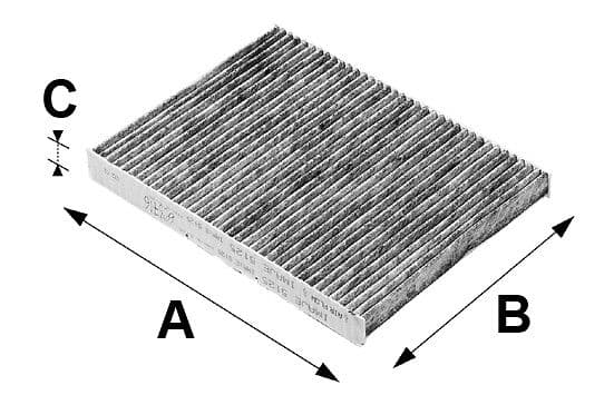 Filtru, aer habitaclu VALEO 698716