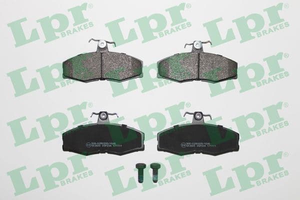 set placute frana,frana disc LPR 05P234